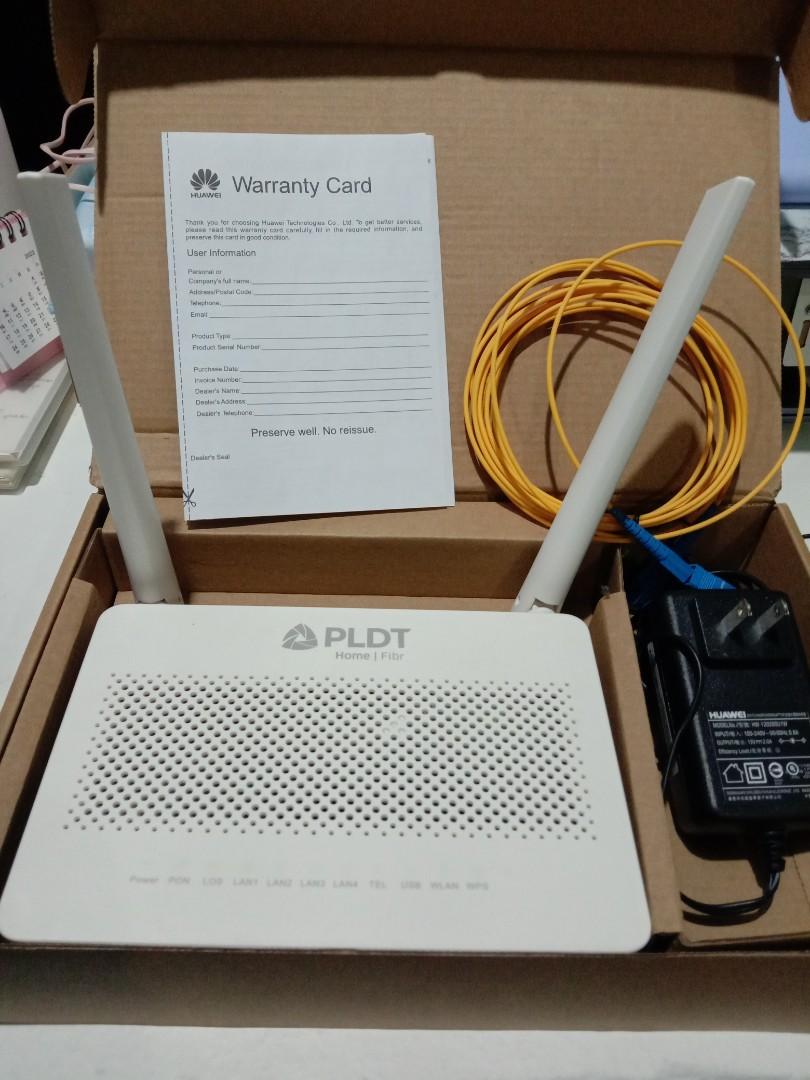 PLDT HOME FIBER Router, Computers & Tech, Parts & Accessories