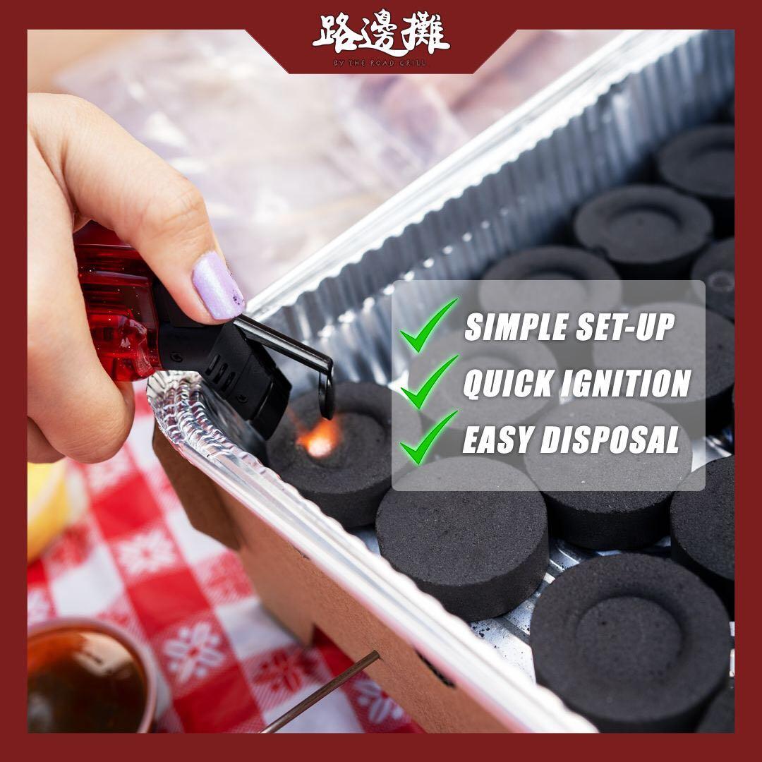 Portable & Disposable BBQ Pit for 23Pax, TV & Home Appliances, Kitchen