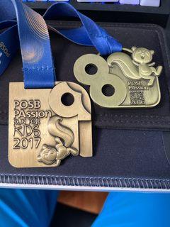 POSB run for kids medal