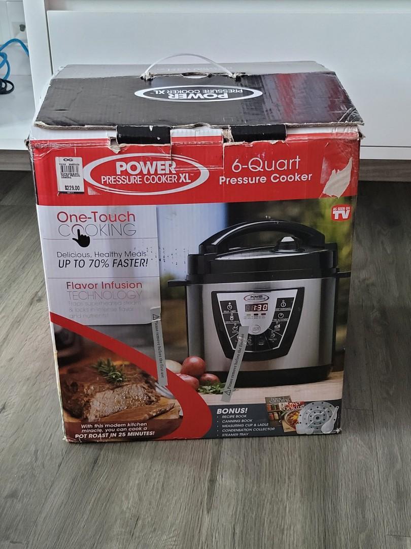 How many quarts is the 2025 power pressure cooker xl model ppc770
