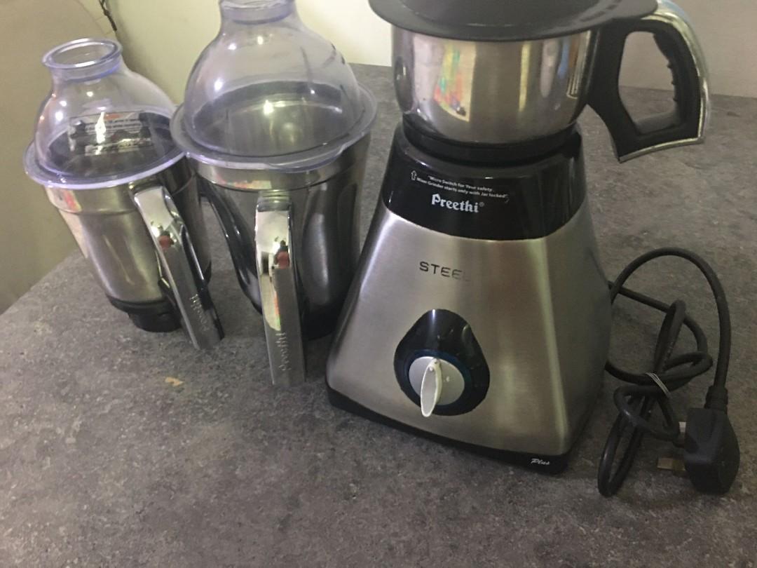 preethi 600w mixer grinder