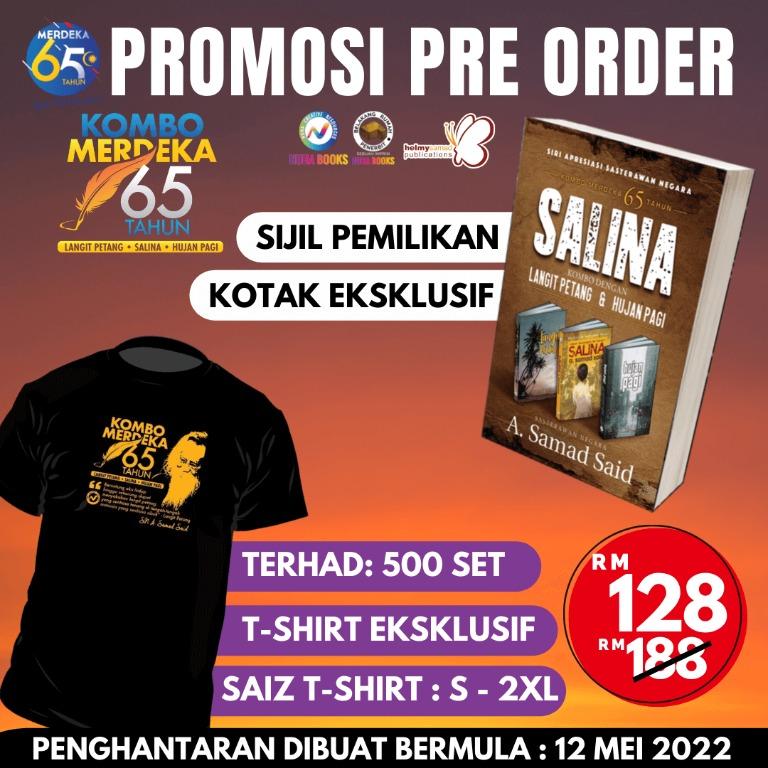 (PRE-ORDER) KOMBO MERDEKA 65 TAHUN: A. SAMAD SAID, Buku (3 Dalam 1