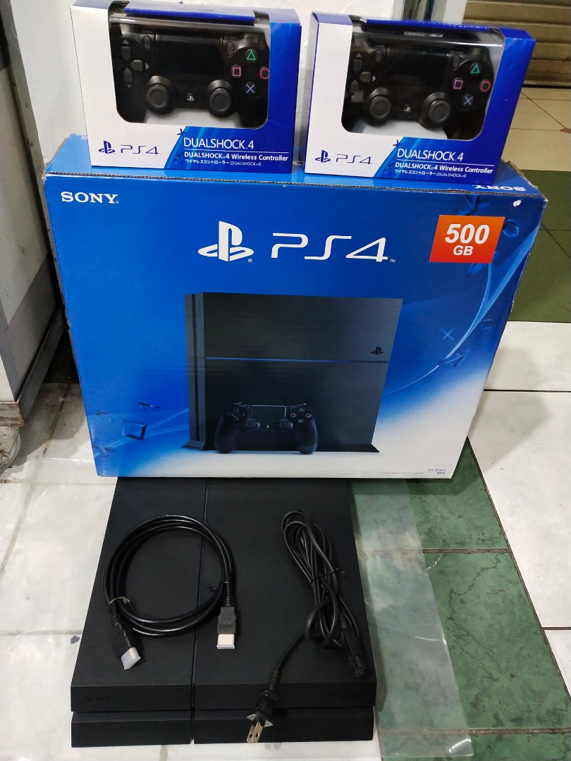 PS4 FAT 500GB HEN 9.00 SERI 1200A JEPANG MULTIFUNGSI FULL GAME BEBAS PILIH