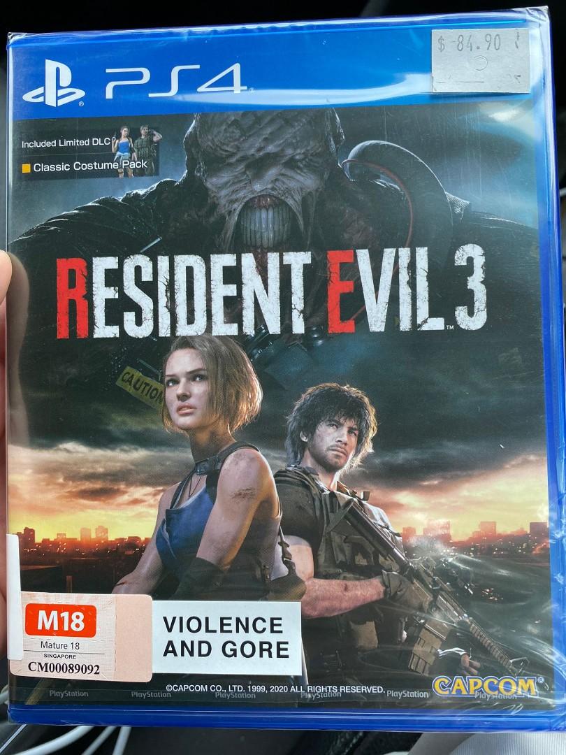 Ps4 games deals resident evil 3