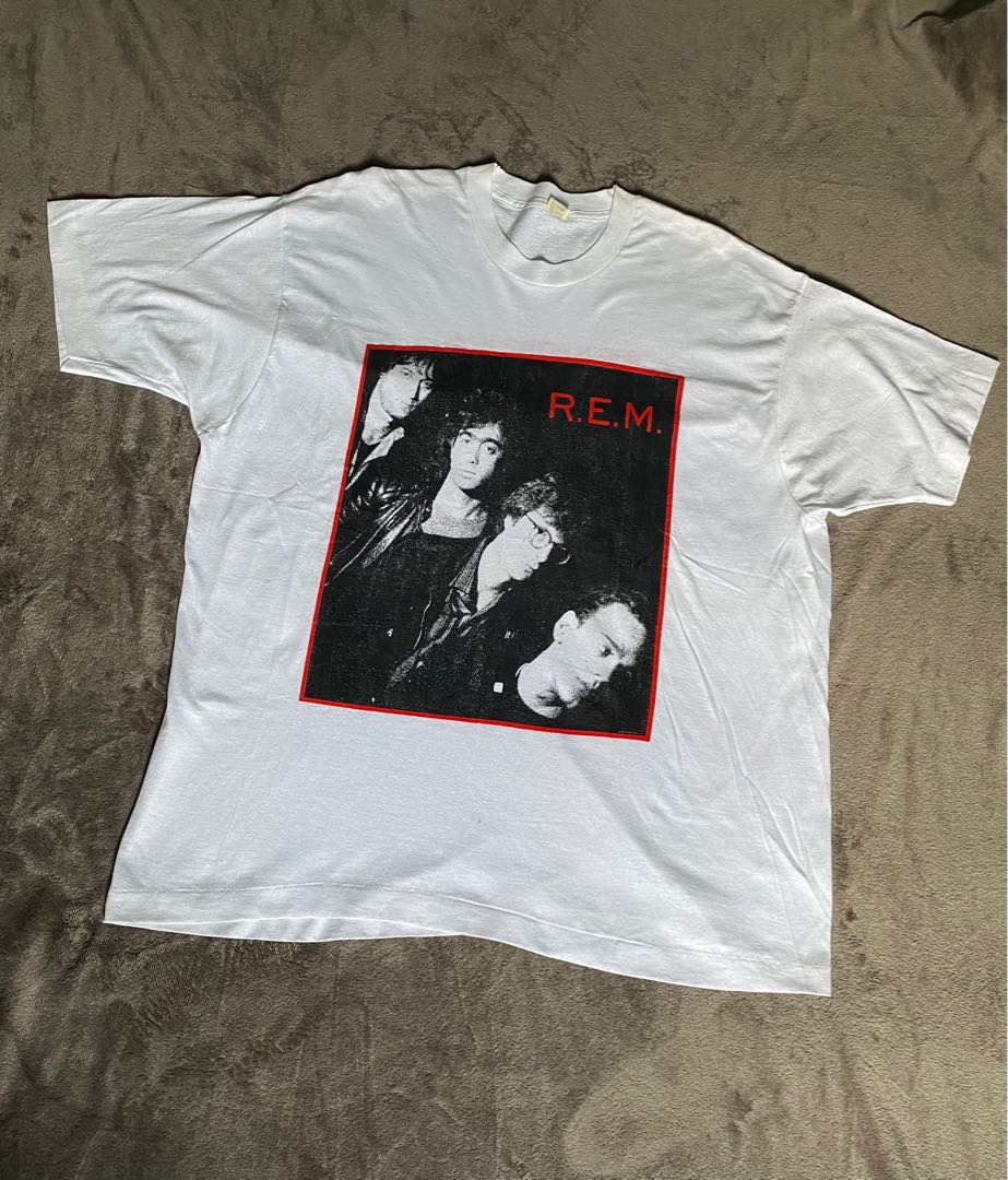 REM green word tour 1989, Fesyen Pria, Pakaian , Atasan di Carousell