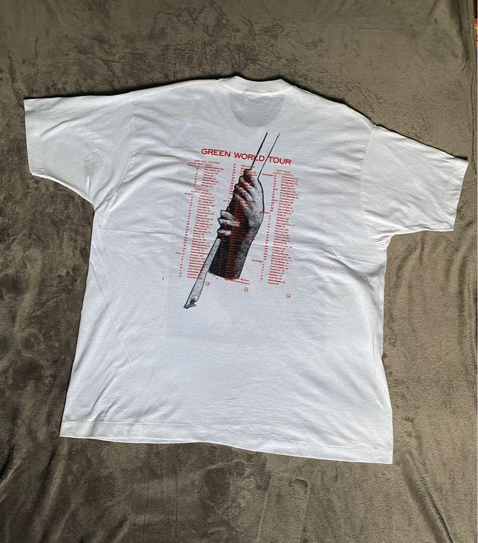 REM green word tour 1989, Fesyen Pria, Pakaian , Atasan di Carousell