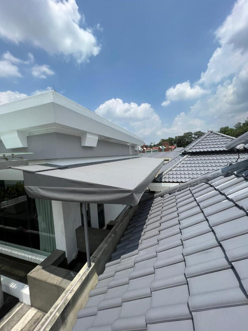 Retractable awnings & roofing & platform & staircase, Home Services