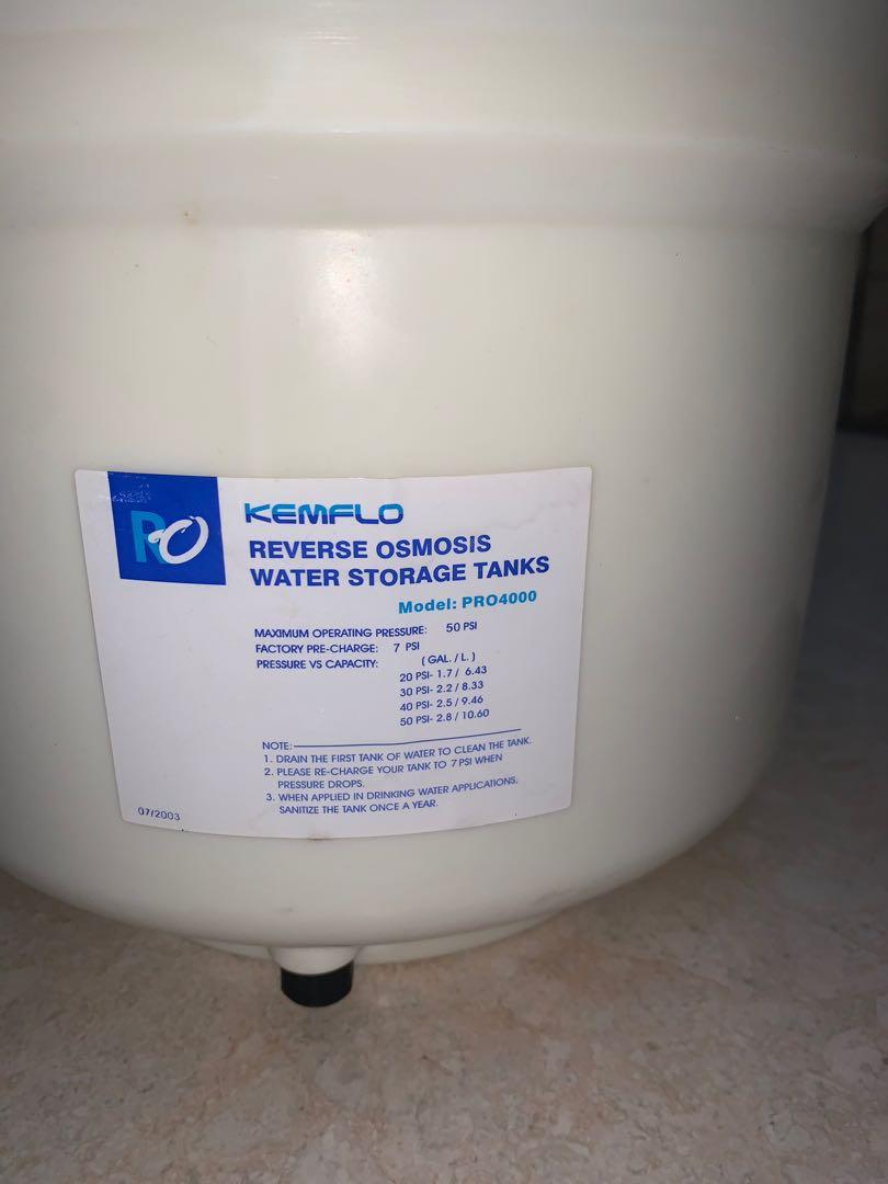 Water Filter Reverse Osmosis Water Filter with Kemflo Pro 4000 Reverse Osmosis Water Storage