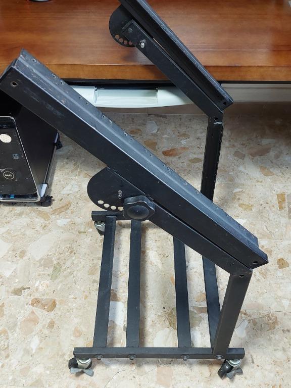 Rolling Rack Mount Stand Music Studio Equipment Mixer Cart Gear