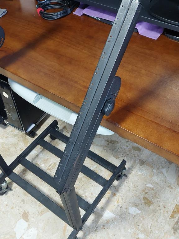 Rolling Rack Mount Stand Music Studio Equipment Mixer Cart Gear