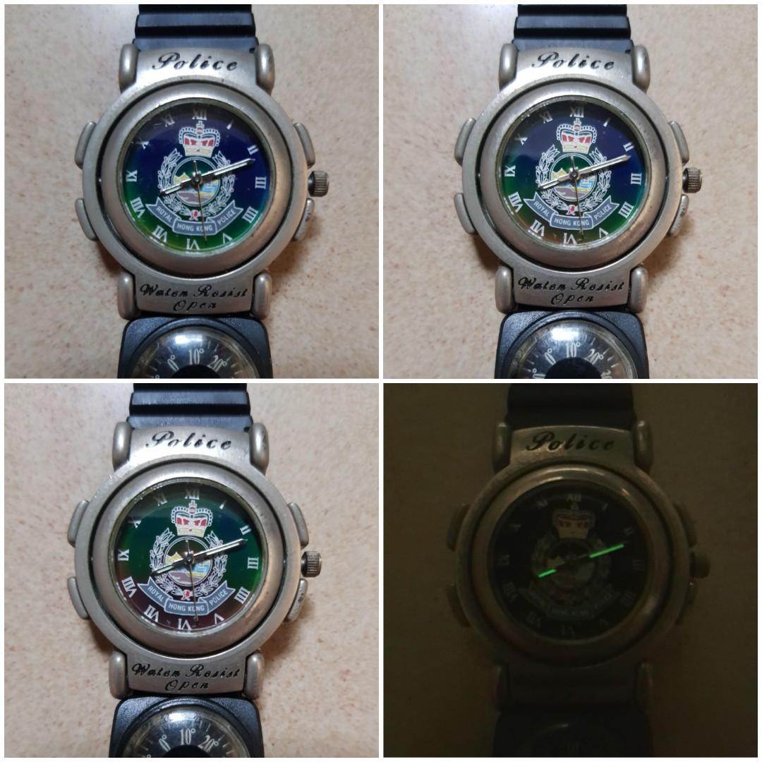 Royal Hong Kong Police Quartz Wrist Watch, Hobbies u0026 Toys, Memorabilia u0026  Collectibles, Vintage Collectibles on Carousell