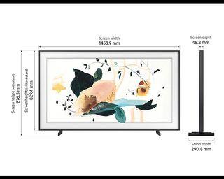 Samsung QLED FRAME TV 4K 65" 65LS03TAK / 65LS03T