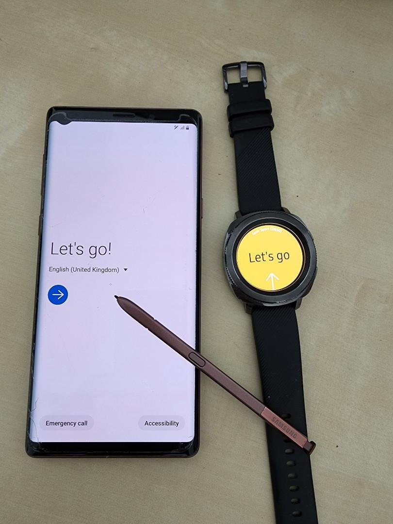 Samsung Galaxy Note 9 Gear Sport DB50