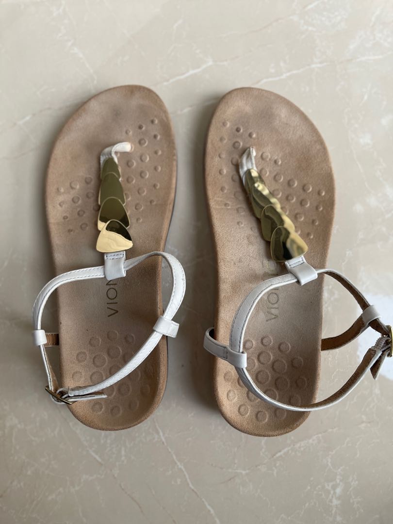 Vionic Therapy s Sandal Miami in White Fesyen Wanita Sepatu di