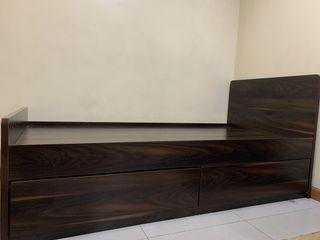 Single Bed Durable Heavy wood