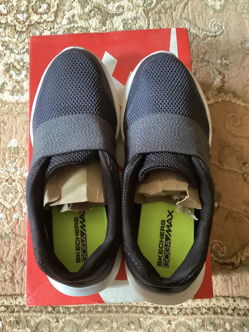 Skechers Goga Max Go Flex Black Women s Fashion Footwear