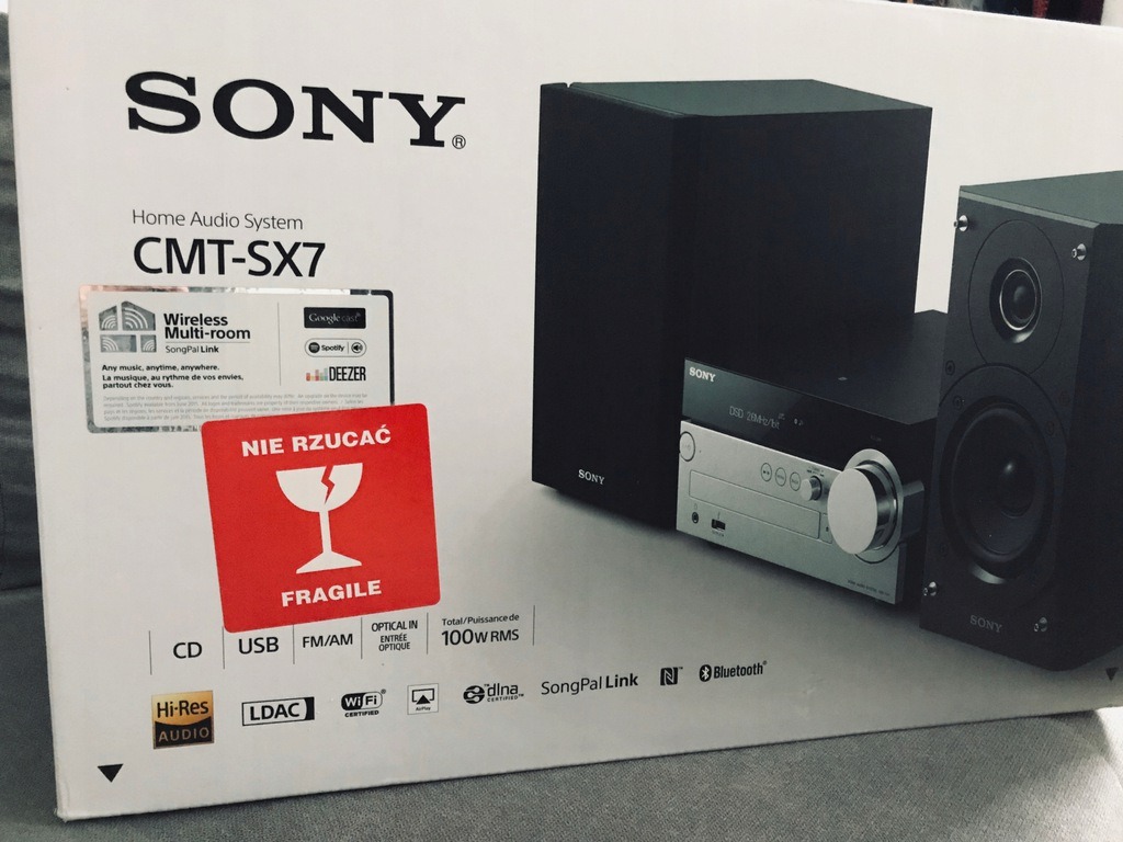Sony Hi-Fi 音響系統CMT-SX7, 音響器材, 其他音響配件及設備
