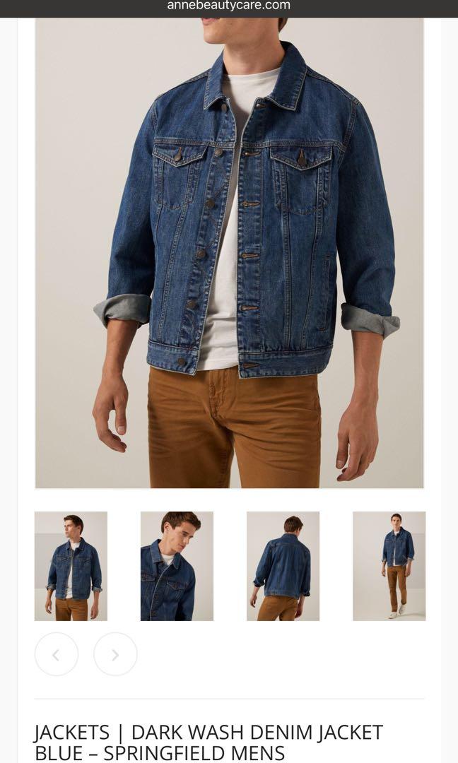 Springfield CAZADORA  Denim jacket  blue  Zalandode