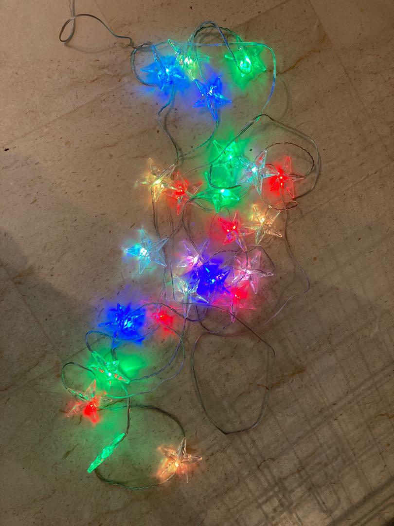 Star fairy lights IKEA, Everything Else on Carousell