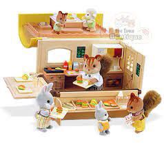 Sylvanian families hamburger outlet