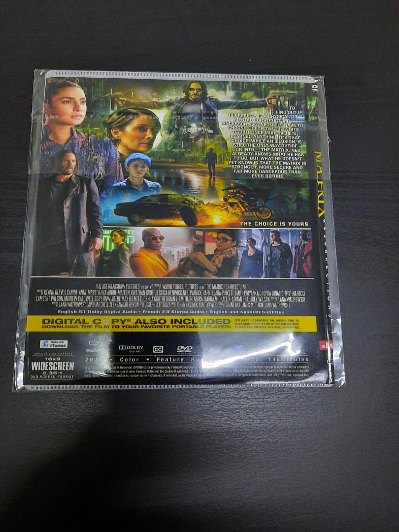 The Matrix Resurrection DVD (2021), Hobbies & Toys, Music & Media, CDs