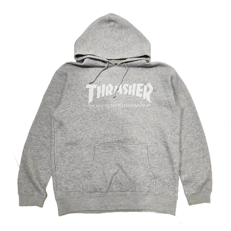 Thrasher skate mag grey hoodie on sale