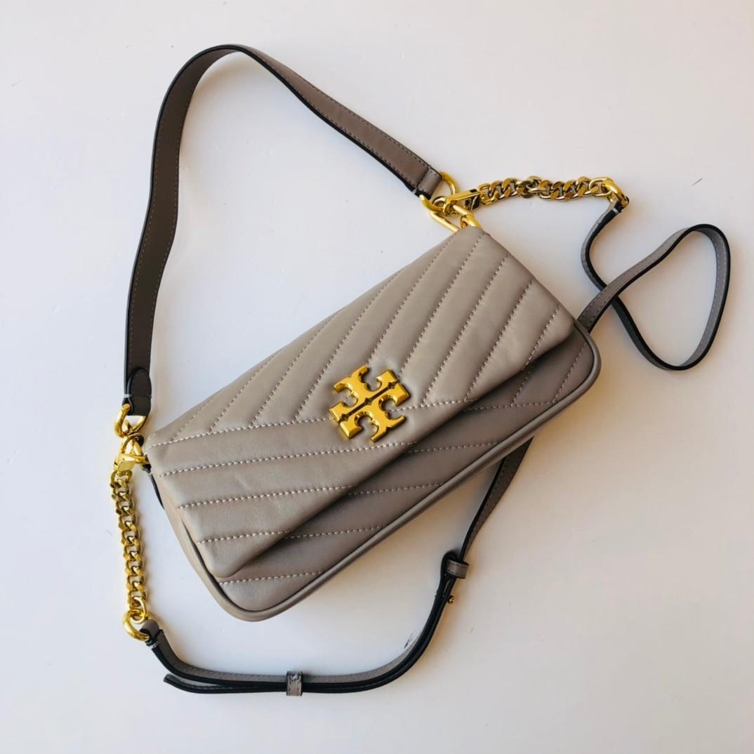 Tory Burch Kira chevron small flap shoulderbag slingbag, Women's Fashion,  Bags & Wallets, Shoulder Bags on Carousell