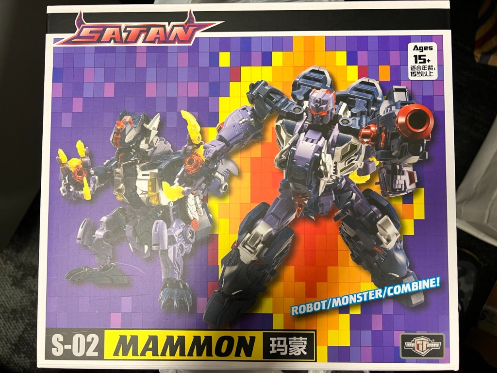 Transformers TFC Toys Satan combiner S-02 Mammon (Abominus, Blot 