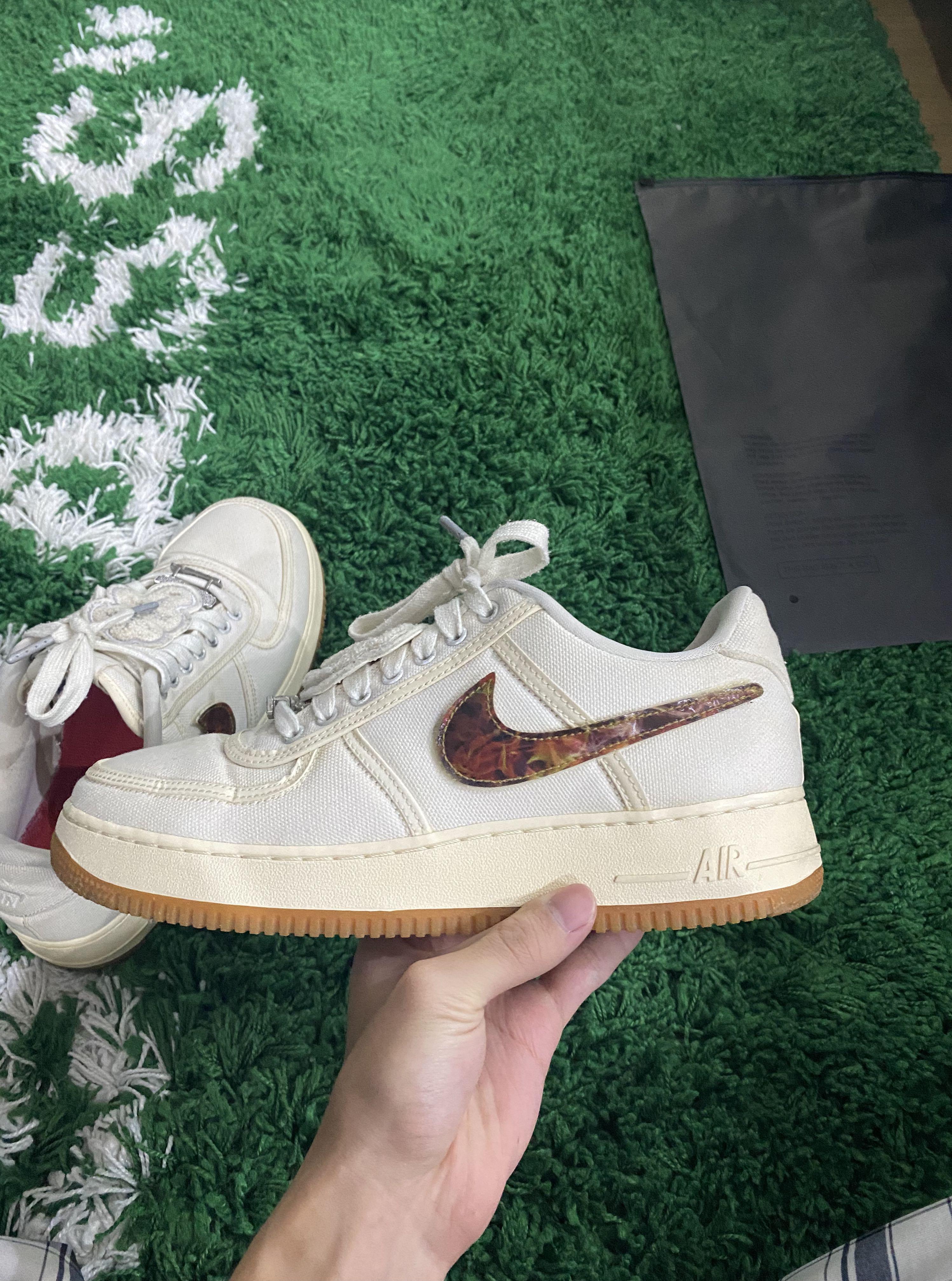 Travis scott sales af1 green