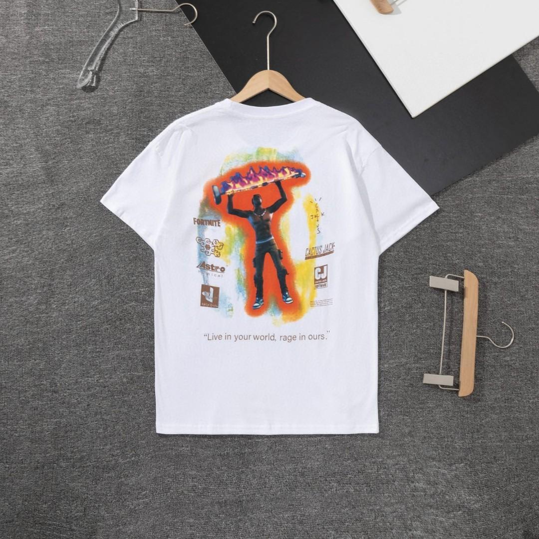 Tシャツ・カットソー Travis Scott The Scotts Rage Emote T-shirt Travis-Scott-The-Scotts-Rage-