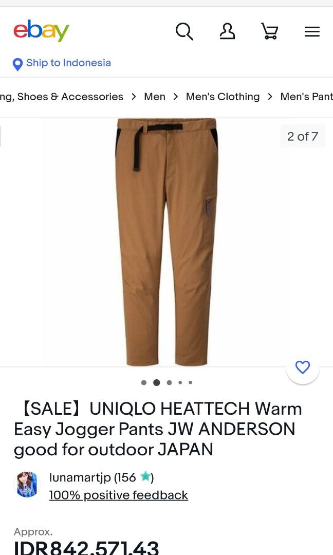 SALE】UNIQLO HEATTECH Warm Easy Jogger Pants JW ANDERSON good for