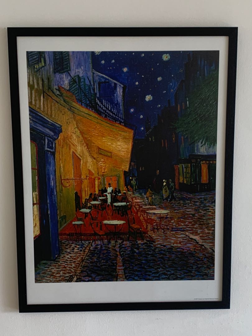 Van Gogh / Yellow Cafe Print, Hobbies & Toys, Stationery & Craft, Art &  Prints On Carousell