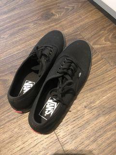 black vans shoes sale