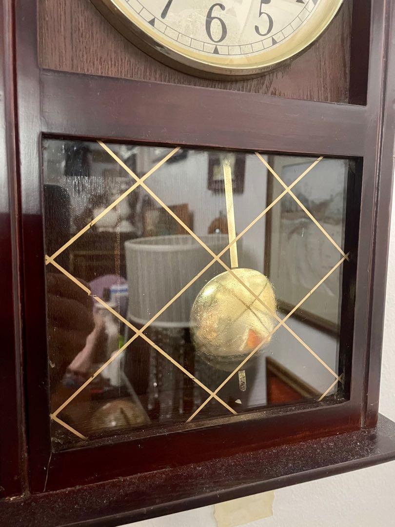 Vintage " Constant " Pendulum Wall Clock Quartz with Westminster Chimes