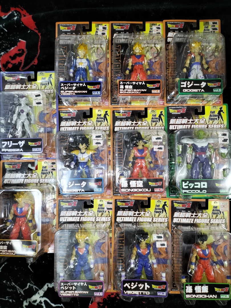 Vintage Rare Dbz Action Figure Set, Hobbies & Toys, Toys & Games on