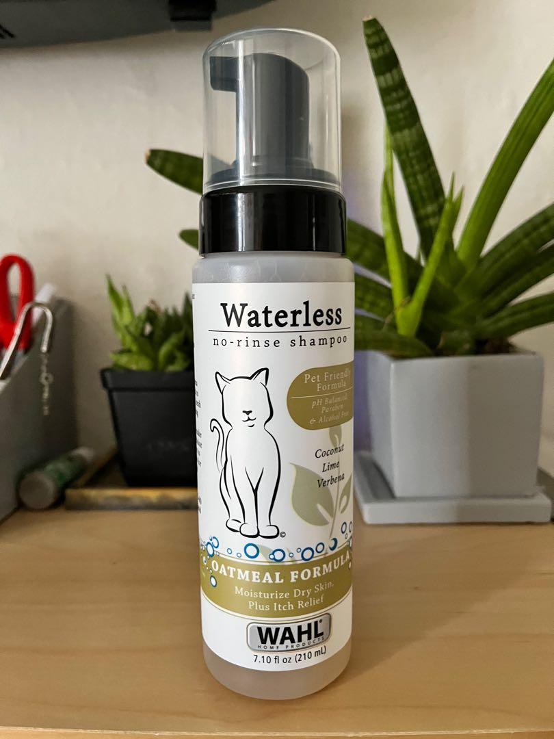 Wahl waterless cat shampoo sales