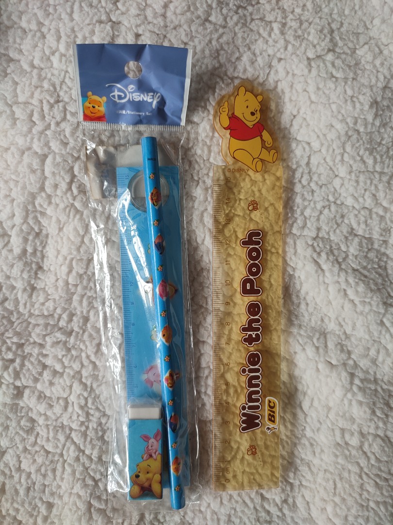Winnie the Pooh stationery set, Hobbies & Toys, Stationary & Craft