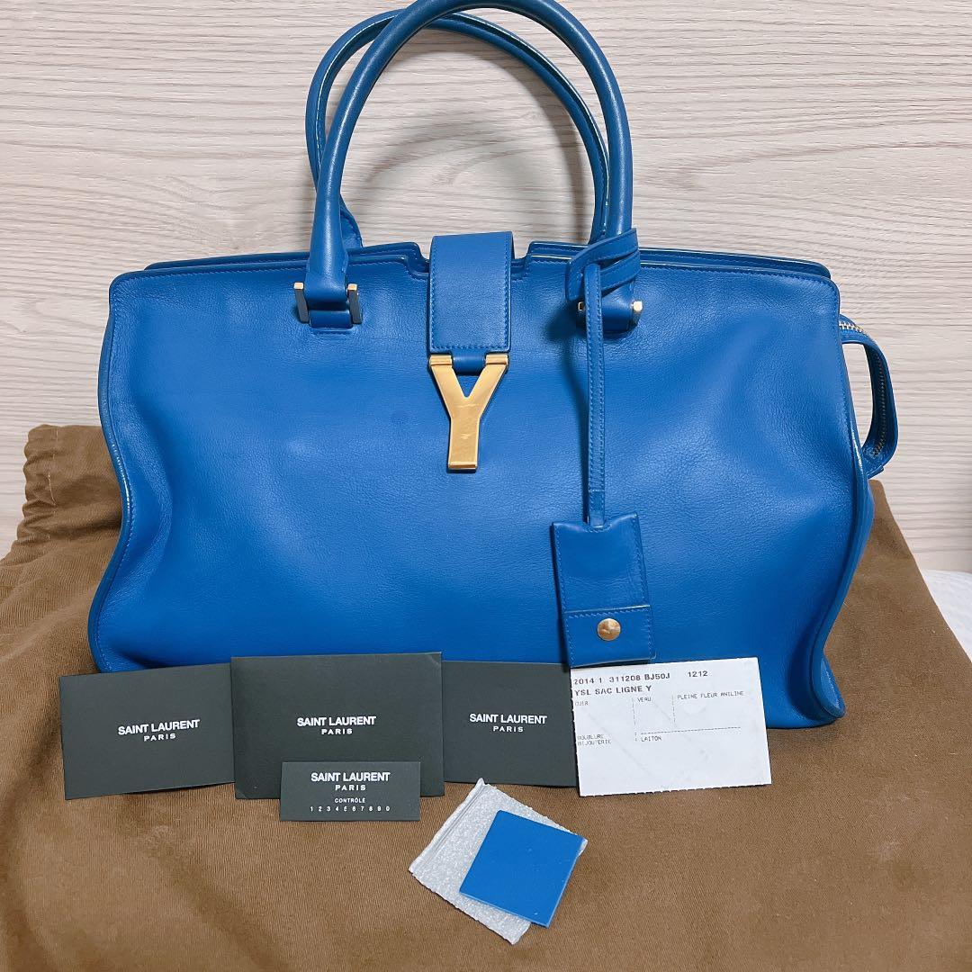 Ysl classic Y cabas bag, Women's Fashion, Bags & Wallets, Tote Bags on Carousell