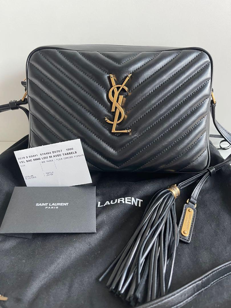 Ysl sac mng top lou m avec tassels