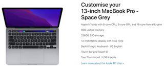 13-inch MacBook Pro - Space Grey - M1 cheapest