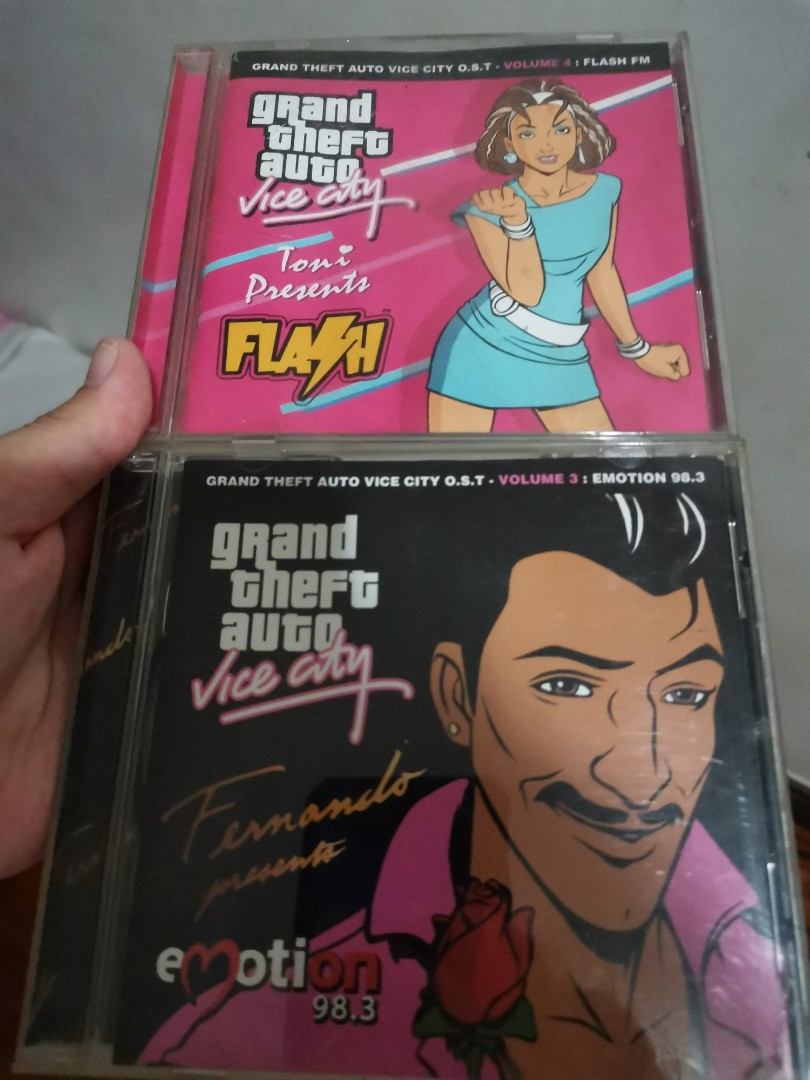 GTA vice city game OST, Hobbies & Toys, Music & Media, CDs & DVDs on ...