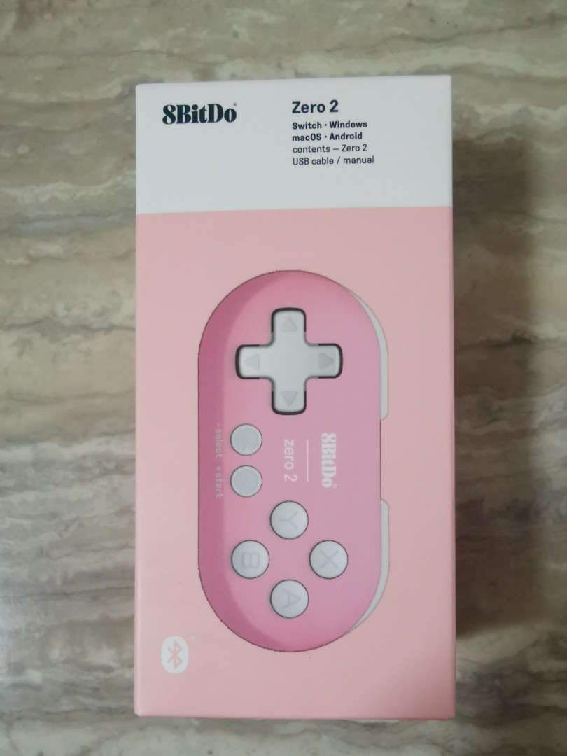 8bitdo mini controller - pink, Video Gaming, Gaming Accessories ...