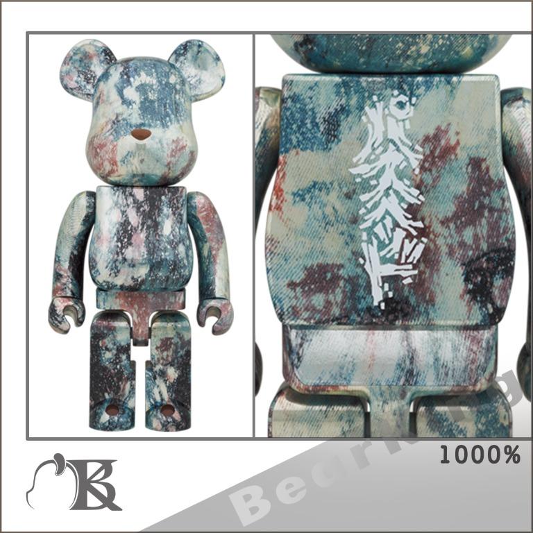 BE@RBRICK PUSHEAD #5 1000％, 興趣及遊戲, 玩具& 遊戲類- Carousell