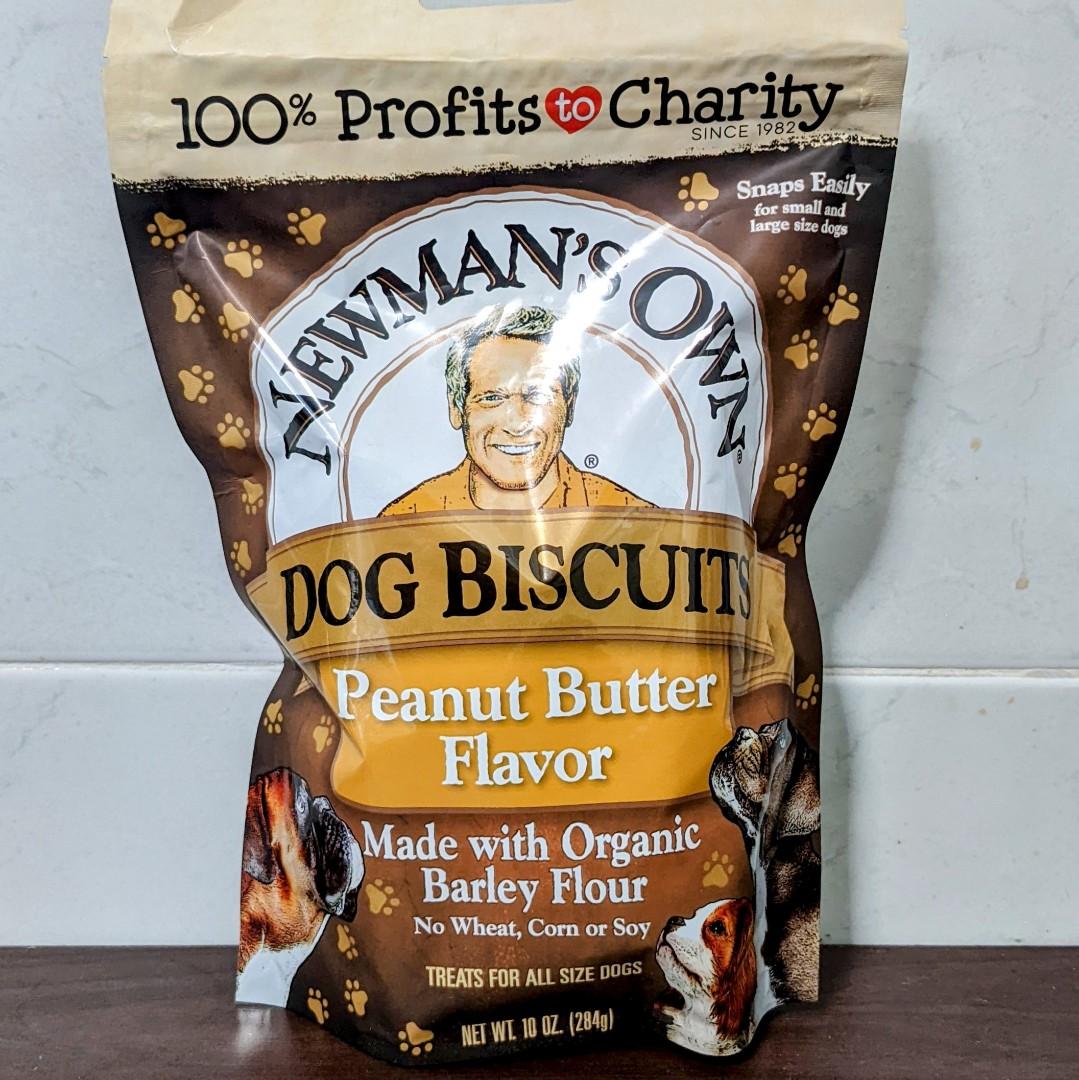 Newman s Own Dog Biscuits Peanut Butter Formula 10oz 284g
