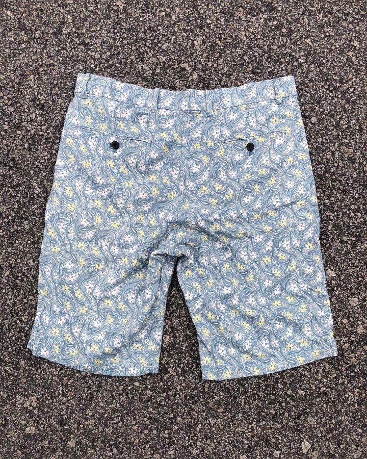 𝗨𝗡𝗜𝗤𝗟𝗢 paisley short pants, Men's Fashion, Bottoms, Shorts