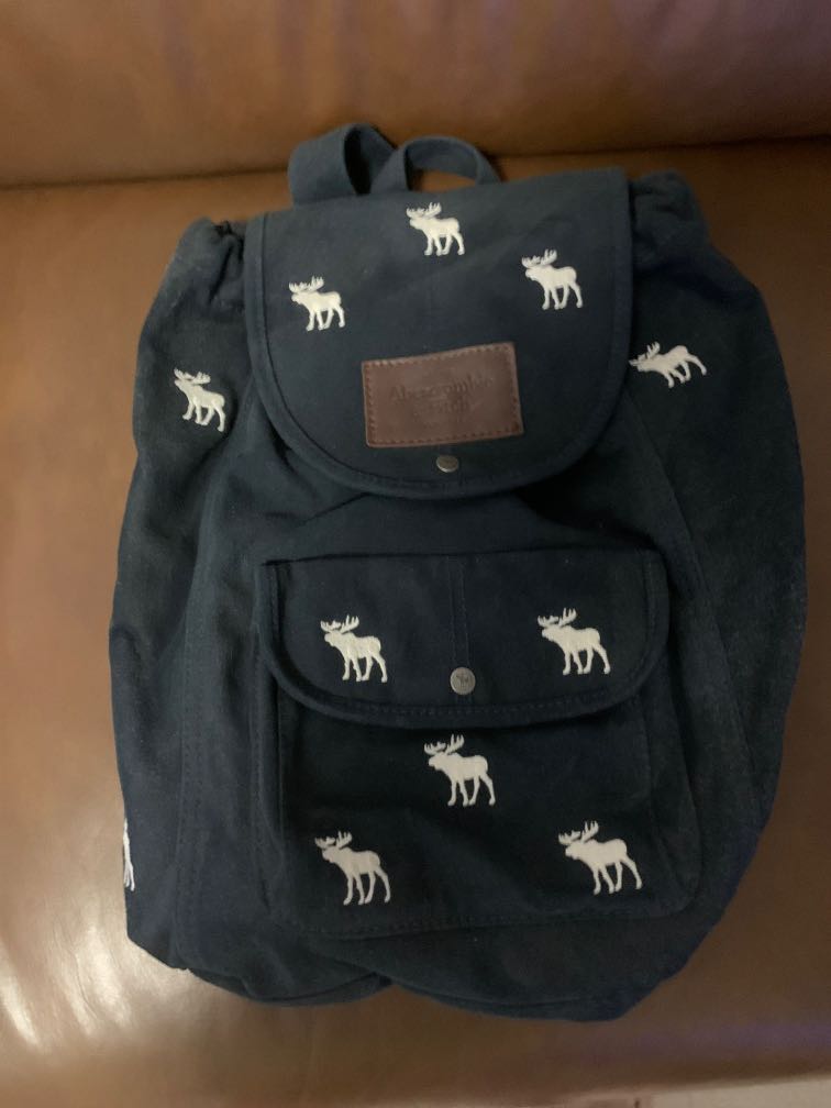 Authentic Abercrombie & Fitch Backpack, Women's Fashion, Bags & Wallets ...