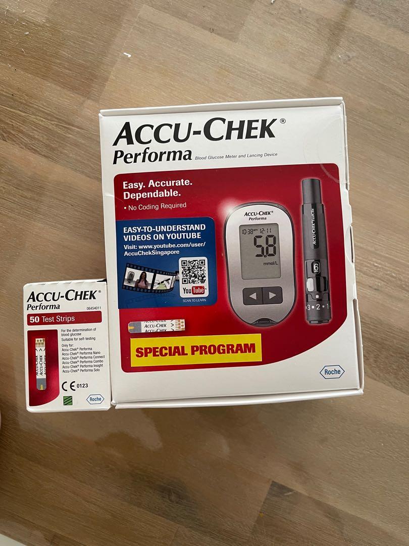 Accu Chek Performa (FULL SET), Everything Else on Carousell