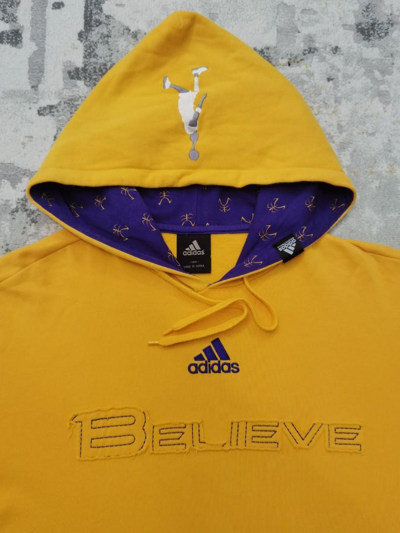ADIDAS hoodie Mustard Men s Fashion Tops Sets Hoodies on Carousell