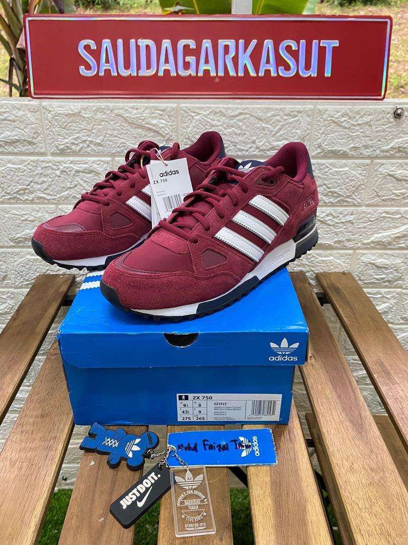 Adidas zx 750 color vino hotsell