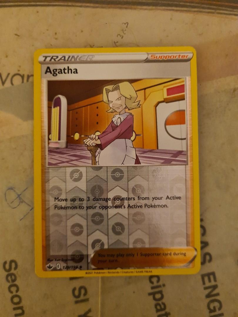 Agatha-129/198-uncommon reverse holo, Hobbies & Toys, Toys & Games on Carousell Agatha-129/198-uncommon reverse holo, Hobbies & Toys, Toys & Games on Carousell